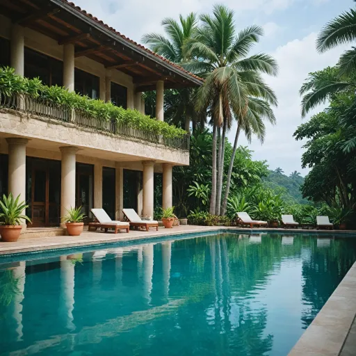 São Tomé’s finest luxury hotels with pools: an elegant stay in paradise
