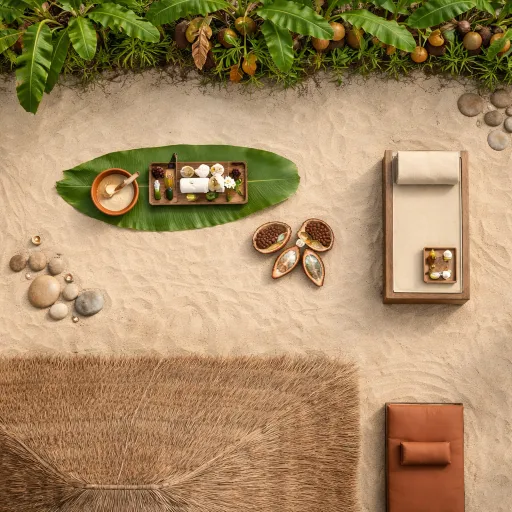 Cocoa butter, banana leaf, and silence: the wellness language at Sundy Praia